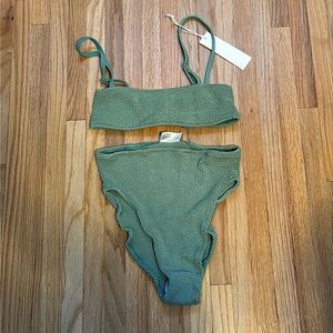 NWT YouSwim Poise High Waisted Two Piece in Sage